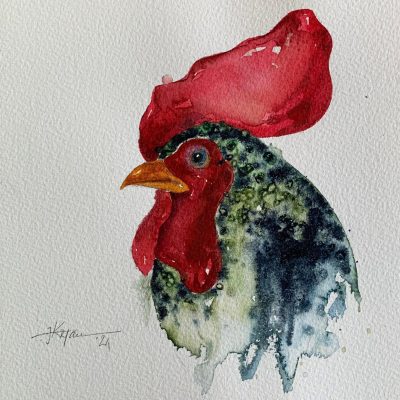 Green Rooster, 2024