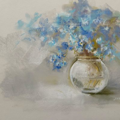 Blue Flowers, 2024